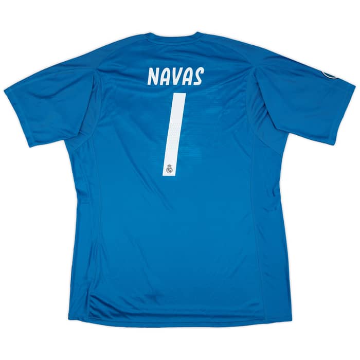 2018-19 Real Madrid GK Shirt Navas #1 (XXL)