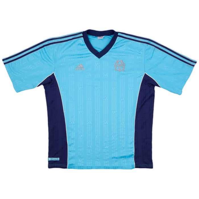 2000-01 Olympique Marseille adidas Training Shirt - 5/10 - (L)