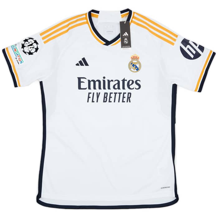 2023-24 Real Madrid Home Shirt Valverde #15 (L)