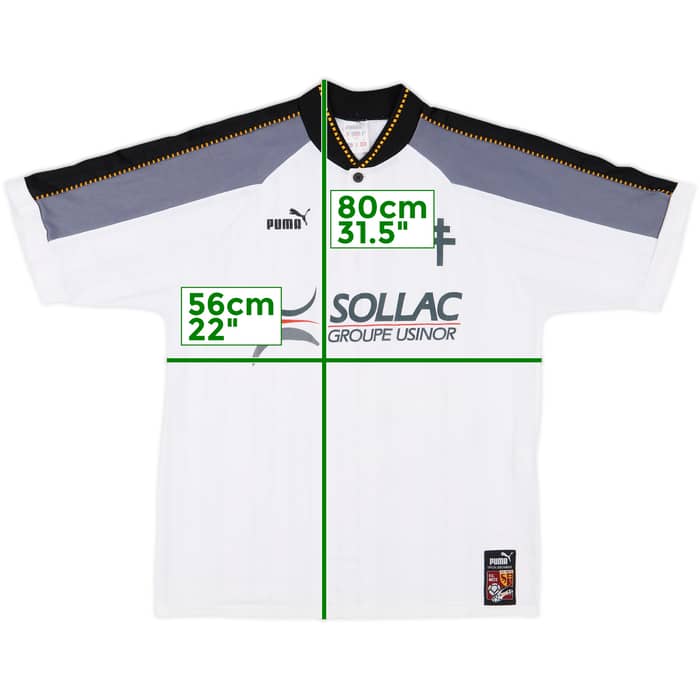 1997-98 Metz Away Shirt - 9/10 - (L)