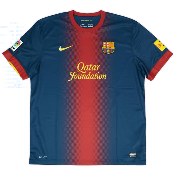 2012-13 Barcelona Home Shirt Messi #10 (XL)