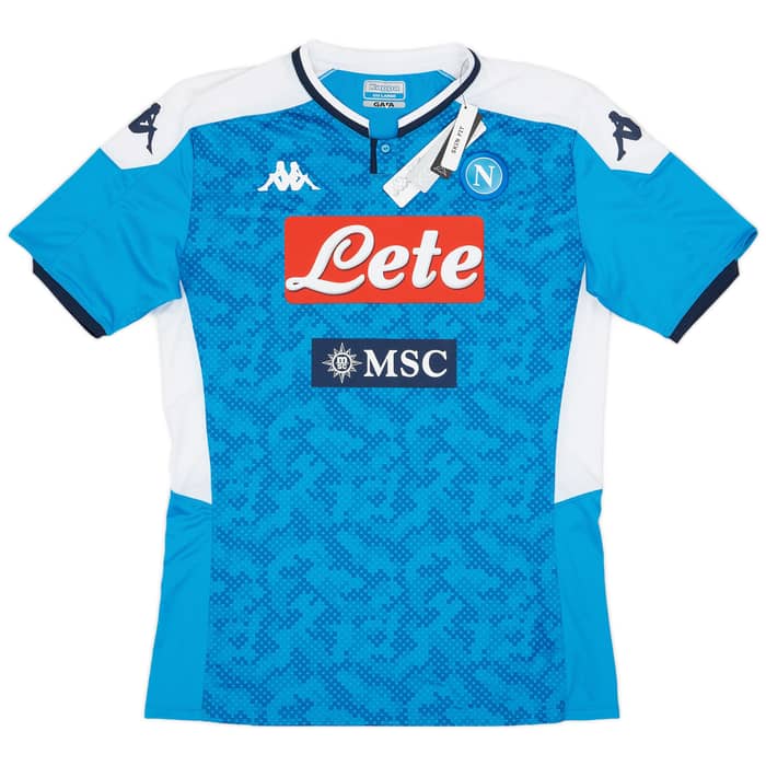 2019-20 Napoli Authentic Home Shirt (3XL)