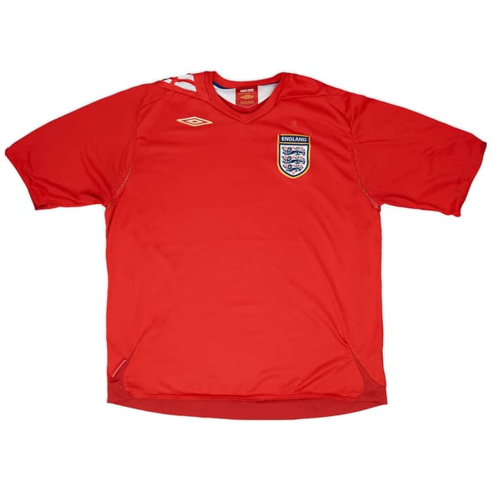 2006-08 England Away Shirt - 4/10 - (XXL)