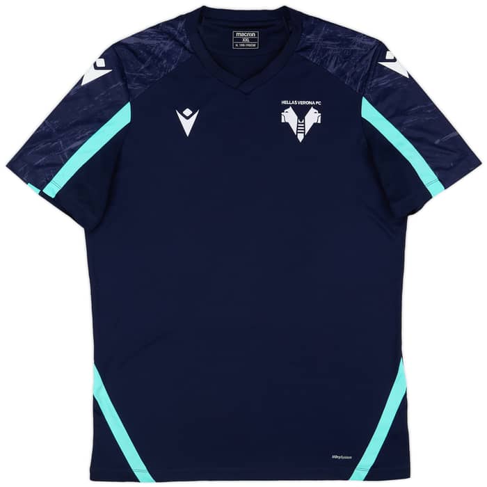 2020-22 Hellas Verona Macron Training Shirt - 9/10 - (XXL)