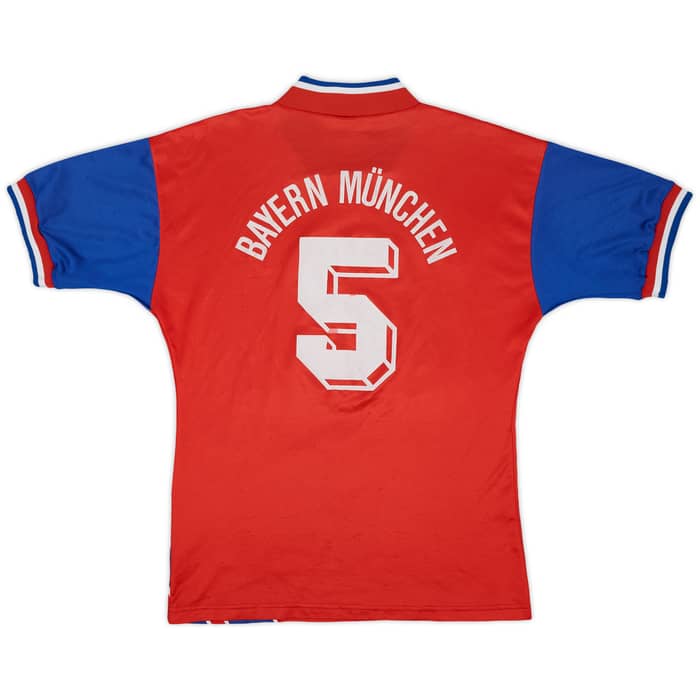 1993-95 Bayern Munich Home Shirt #5 - 3/10 - (M)