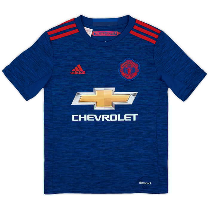 2016-17 Manchester United Away Shirt Pogba #6 - 8/10 - (S.Boys)