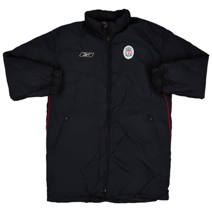 2003-04 Liverpool Reebok Padded Bench Coat - 6/10 - (XL)