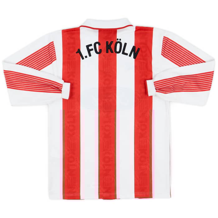 1995-96 FC Koln Home L/S Shirt - 8/10 - (XS)