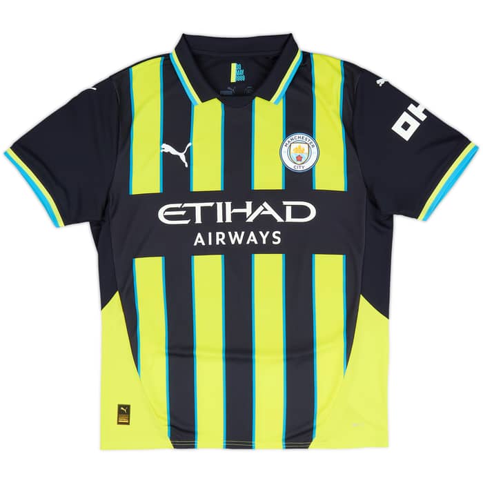 2024-25 Manchester City Away Shirt Haaland #9 