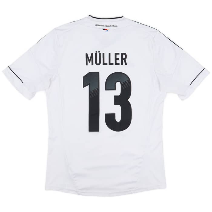 2012-13 Germany Home Shirt Muller #13 - 4/10 - (M)