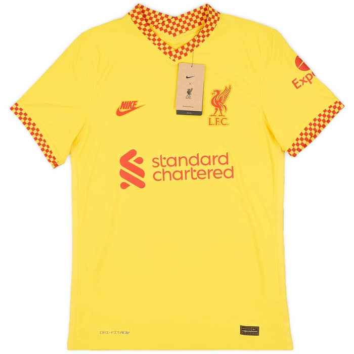 2021-22 Liverpool Authentic Third Shirt M.Salah #11 (S)