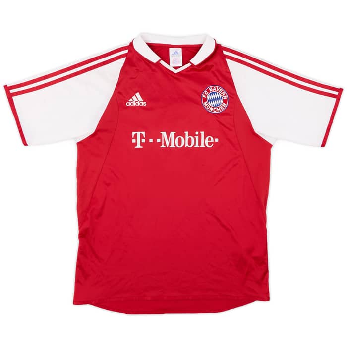 2003-04 Bayern Munich Home Shirt Salihamidzic #20 - 5/10 - (XL.Boys)
