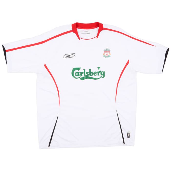 2005-06 Liverpool Away Shirt Fowler #11 - 7/10 - (XL)