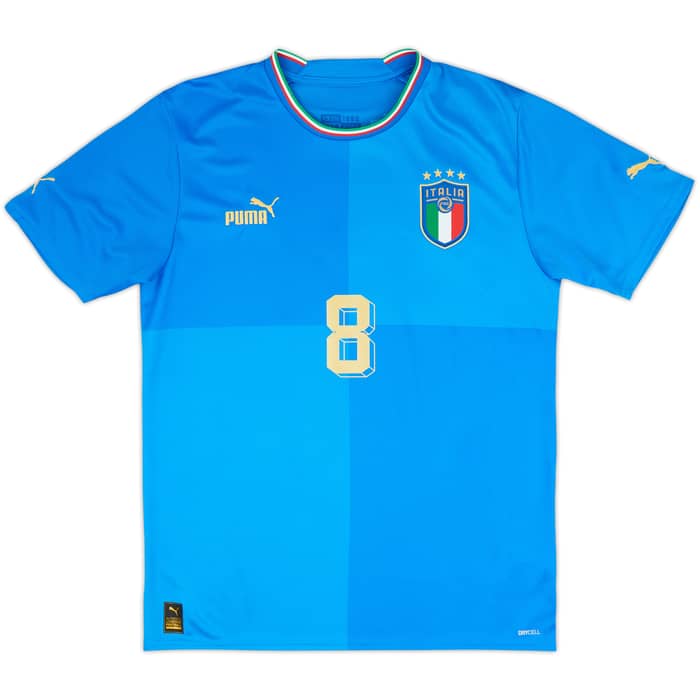 2022-23 Italy Home Shirt Tonali #8