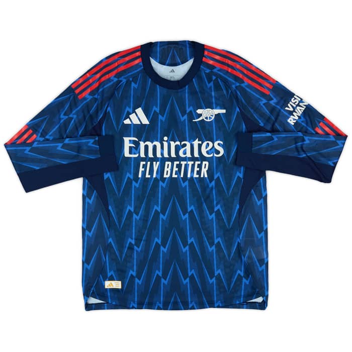 2025-26 Arsenal Authentic Away L/S Shirt Saka #7