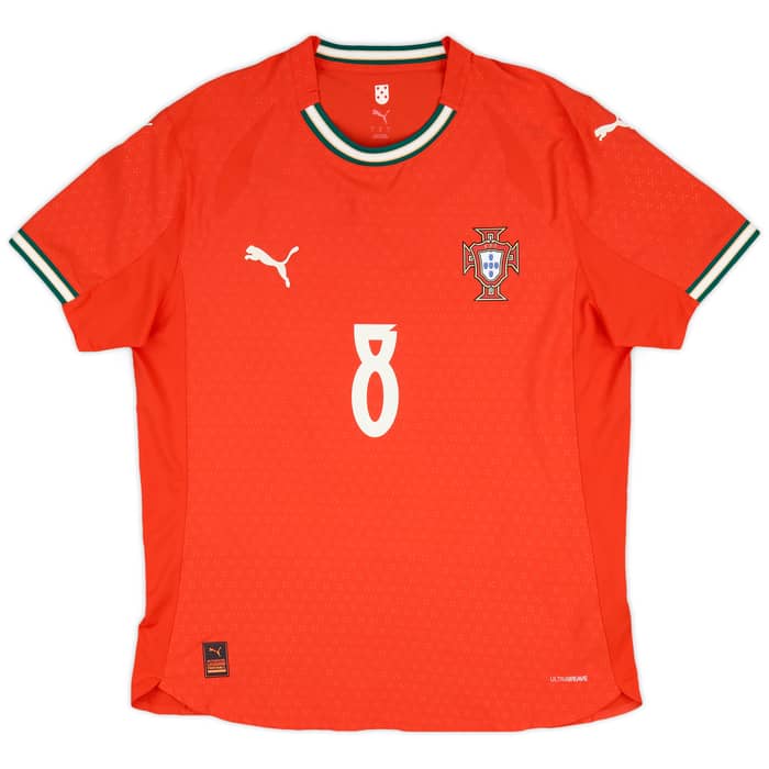2025-26 Portugal Authentic Home Shirt B.Fernandes #8