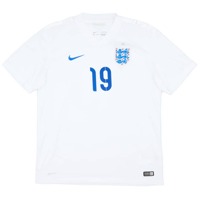 2014-15 England Home Shirt Sterling #19 - 9/10 - (L)