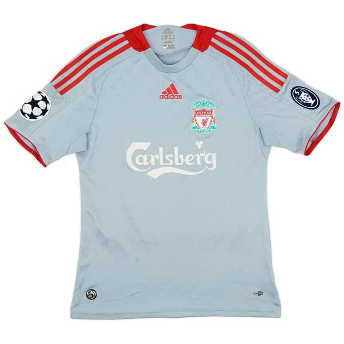2008-09 Liverpool Away Shirt Gerrard #8 - 6/10 - (S)