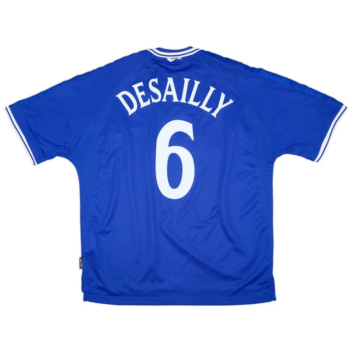 1999-01 Chelsea Home Shirt Desailly #6 - 9/10 - (XXL)