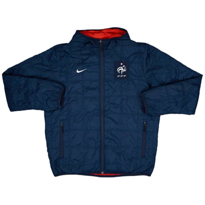 2011-12 France Nike Reversible Padded Bench Coat - 9/10 - (XL)