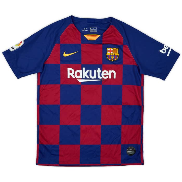 2019-20 Barcelona Home Shirt - 7/10 - (XL.Boys)