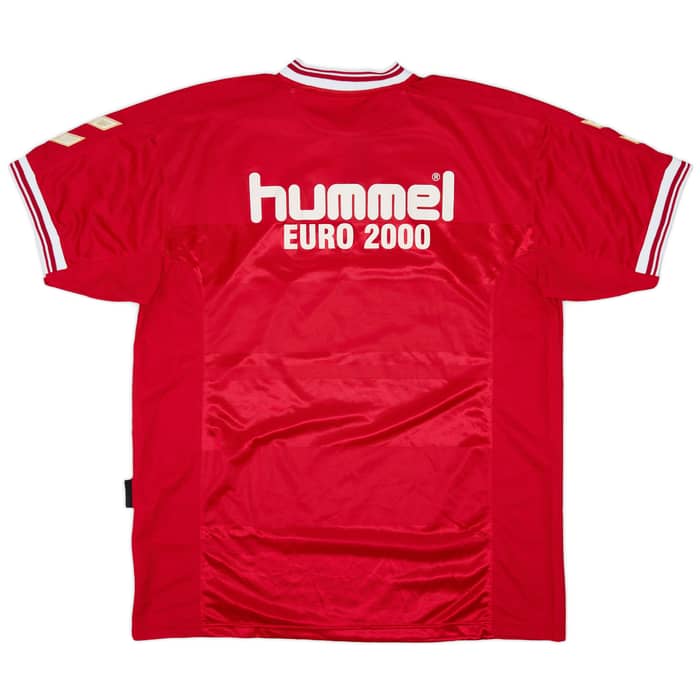 2000-02 Denmark Home Shirt - 6/10 - (XXL)