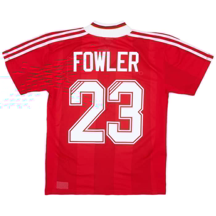 1995-96 Liverpool Home Shirt Fowler #23 - 8/10 - (S)