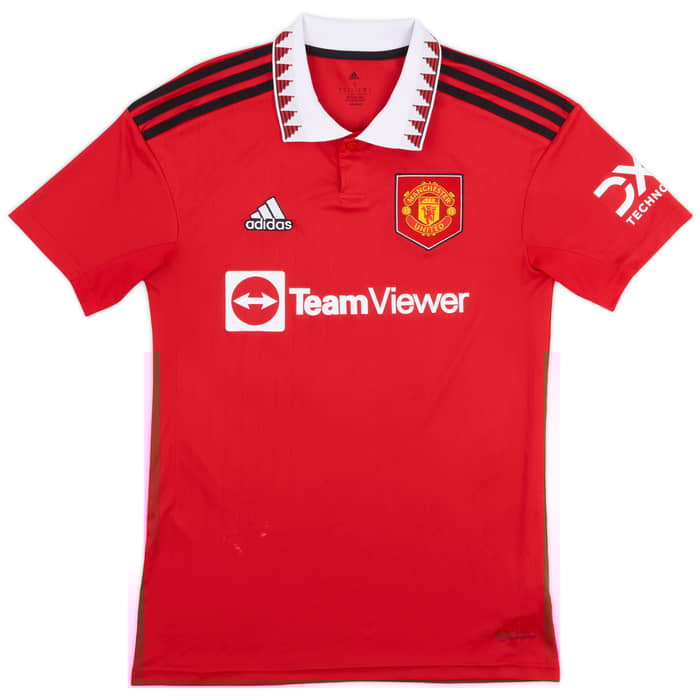 2022-23 Manchester United Home Shirt B.Fernandes #8 - 8/10 - (S)