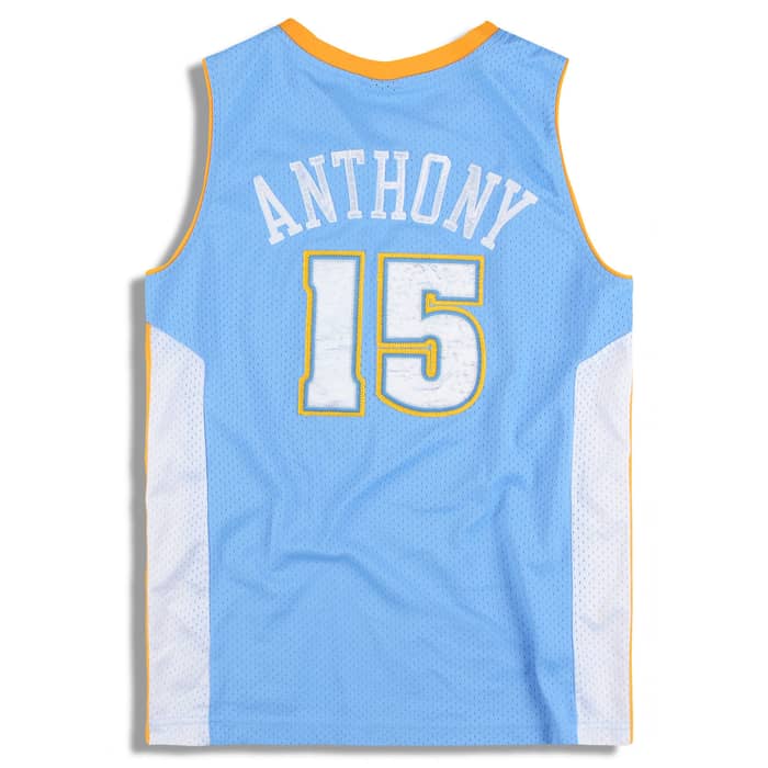 2003-04 Denver Nuggets Anthony #15 Nike Swingman Jersey (Away) Y