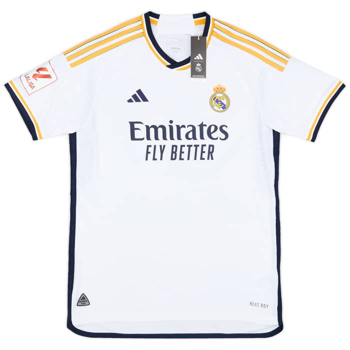 2023-24 Real Madrid Authentic Home Shirt (XS)