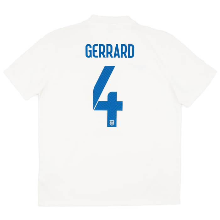 2014-15 England Home Shirt Gerrard #4 - 6/10 - (XL)