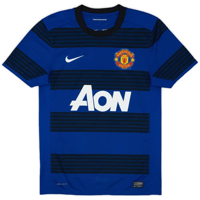 2011-13 Manchester United Away Shirt J.S. Park #13 - 9/10 - (S)