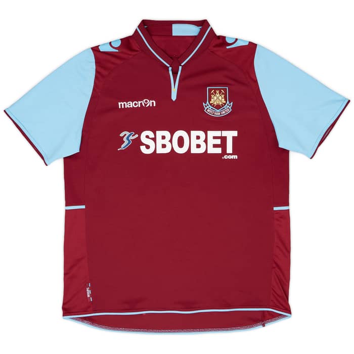 2012-13 West Ham Home Shirt Noble #16 - 6/10 - (XL)