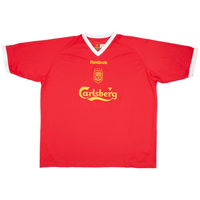 2001-03 Liverpool CL Shirt Fowler #9 - 8/10 - (XXL)