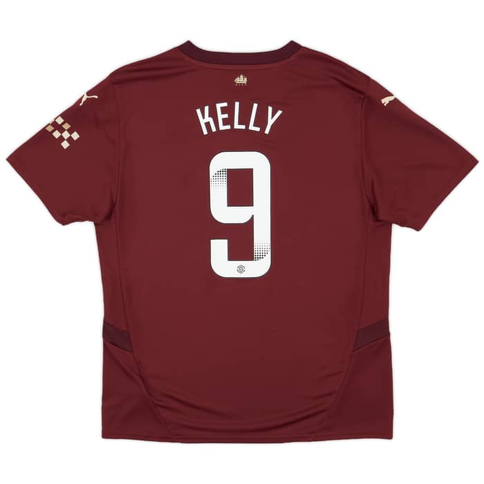 2024-25 Manchester City Women's Third Shirt Kelly #9 (Unisex Fit)