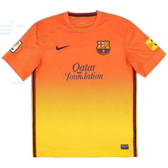 2012-13 Barcelona Away Shirt Messi #10 - 4/10 - (L)