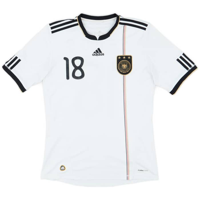 2010-11 Germany Home Shirt Kroos #18 - 7/10 - (M)