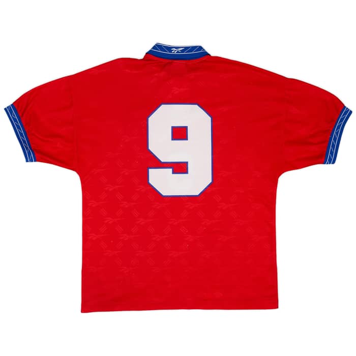 1997-99 Chile Home Shirt #9 (Zamorano) - 6/10 - (L)
