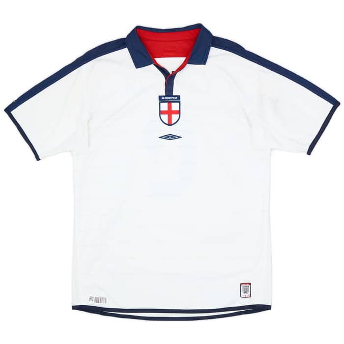 2003-05 England Home Shirt Rooney #9 - 6/10 - (L)