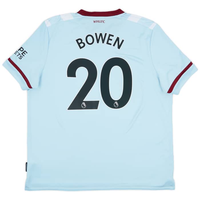 2021-22 West Ham Away Shirt Bowen #20 - 9/10 - (3XL)