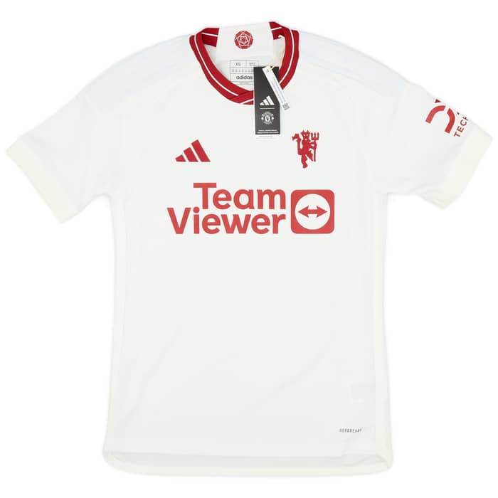 2023-24 Manchester United Third Shirt Mainoo #37 (XS)