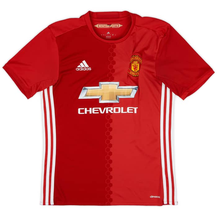 2016-17 Manchester United Home Shirt Ibrahimovic #9 - 6/10 - (S)