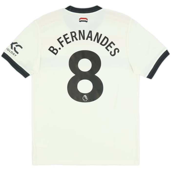 2024-25 Manchester United Authentic Third Shirt B.Fernandes #8