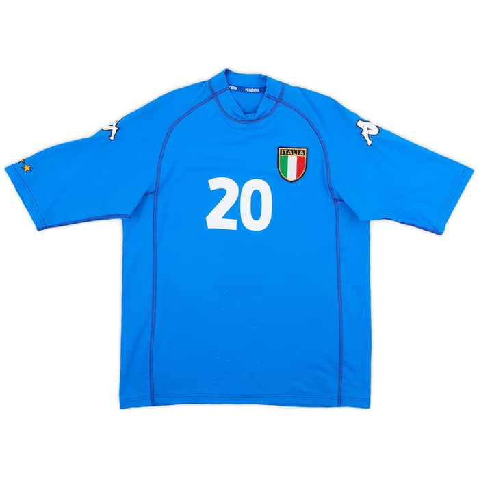 2000-01 Italy Home Shirt Totti #20 - 5/10 - (M)