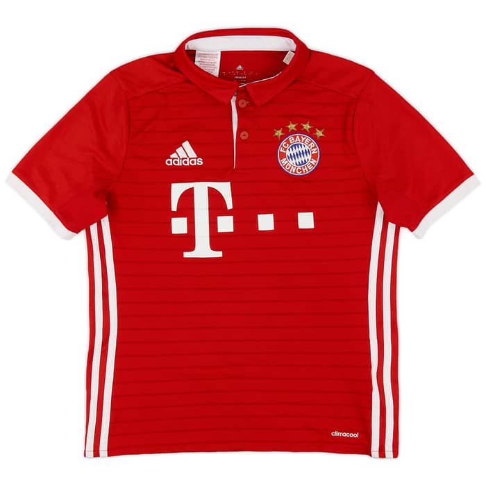 2016-17 Bayern Munich Home Shirt - 7/10 - (L.Boys)