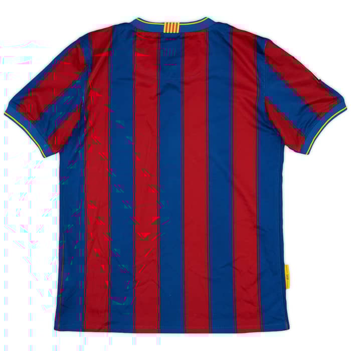 2009-10 Barcelona Home Shirt - 7/10 - (L.Boys)