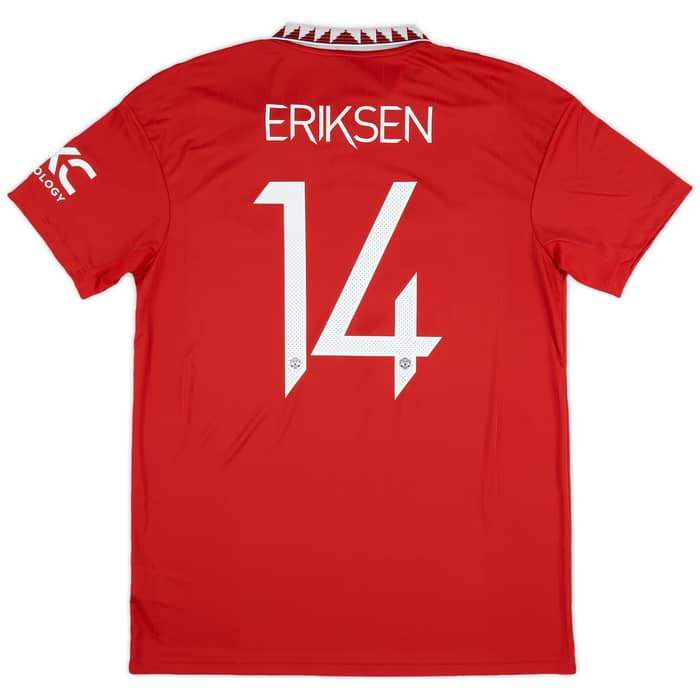 2022-23 Manchester United Home Shirt Eriksen #14
