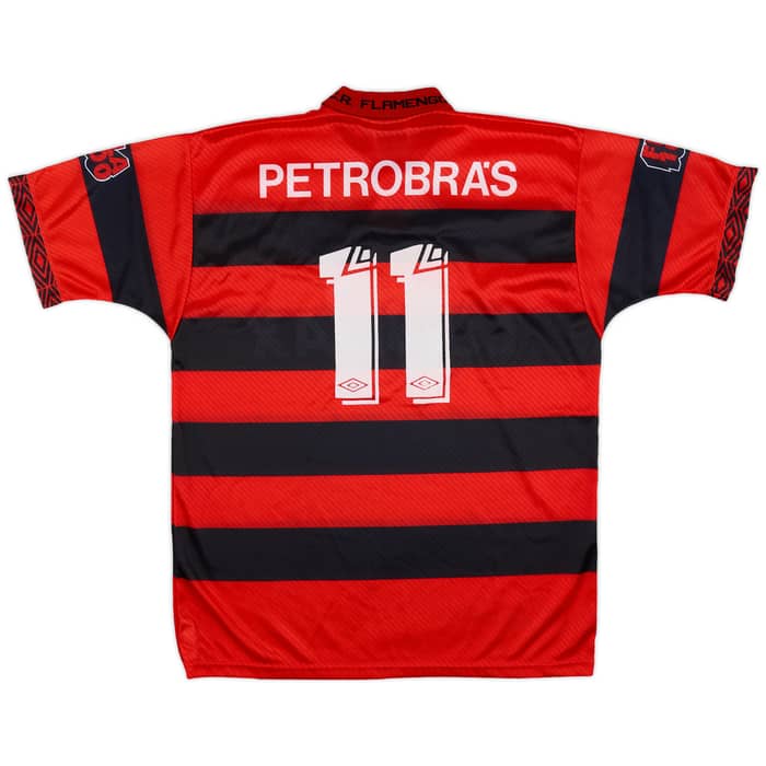 1993-94 Flamengo Home Shirt #11 - 8/10 - (XL)