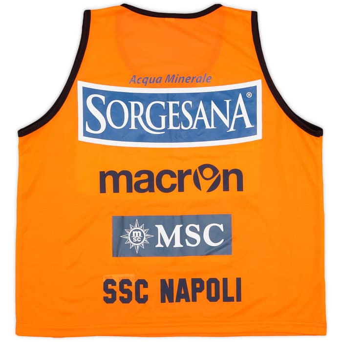 2011-12 Napoli Macron Training Bib - 9/10 - (S)