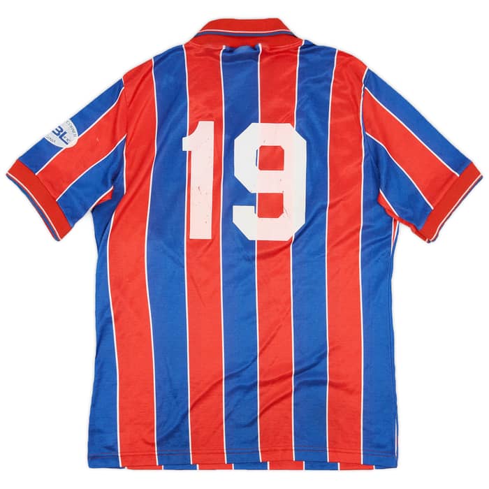 1986 Spartans Match Issue Home Shirt #19